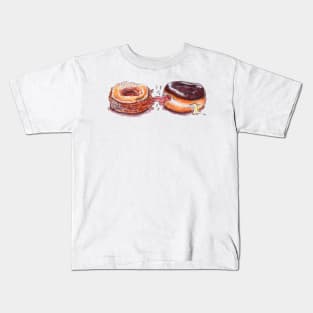 Smooching Donuts Kids T-Shirt